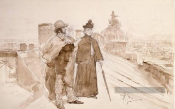  Repin Tableaux - Ksenia et Nedrov Pietarin russe réalisme Ilya Repin